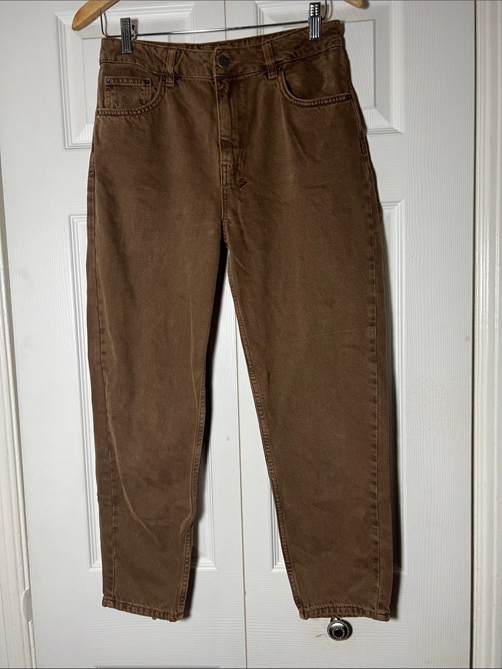 KSUBI Jeans Playback Women’s 26 Brown Sugar Barrell tapered grunge